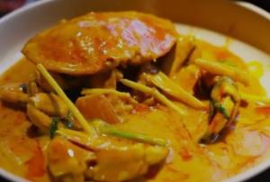 东南亚菜式之​咖喱蟹