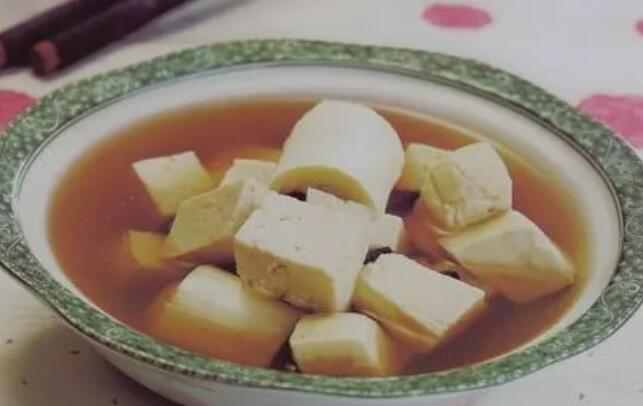 药膳-红糖豆腐汤