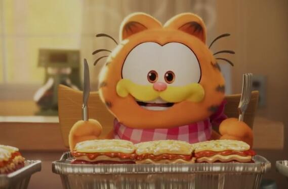 动画喜剧片《加菲猫》首支预告 明年5月24日北美上映